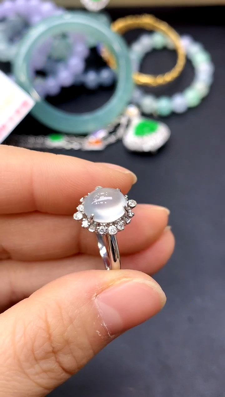 未镶嵌戒指翡翠328-中国好珍宝