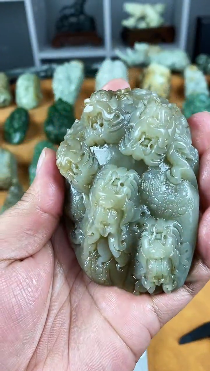 未镶嵌和田玉把件1