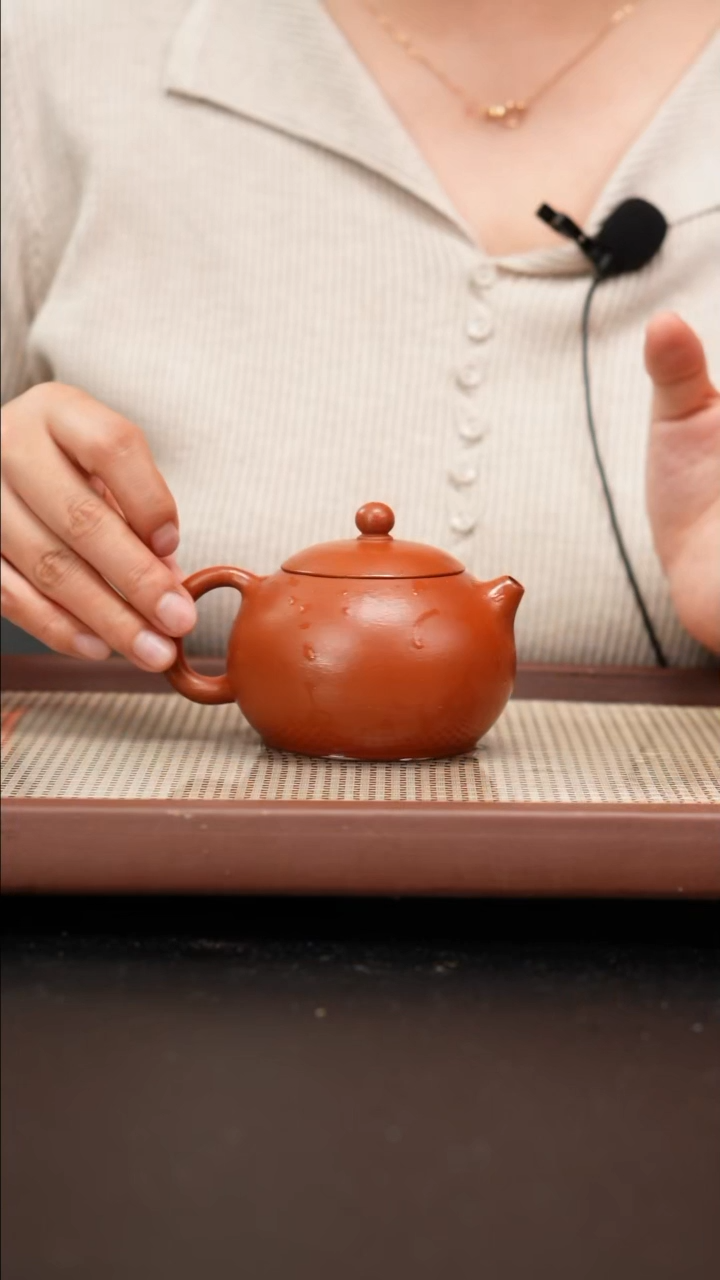 【闪购商品】紫砂茶壶全手工朱泥西施200