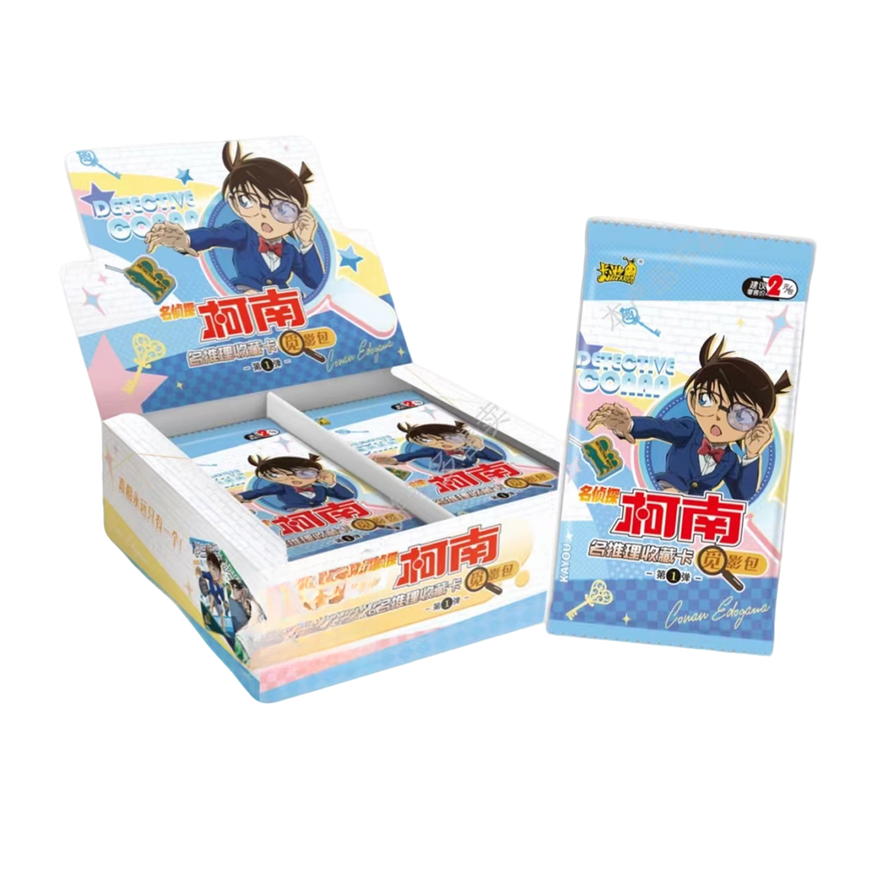 【玩法合集】名侦探柯南-名推理收藏卡-觅影包卡牌盲盒直播代拆
