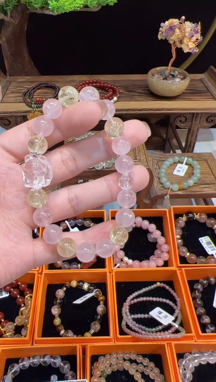 【闪购商品】水晶手绳未镶嵌@@手饰