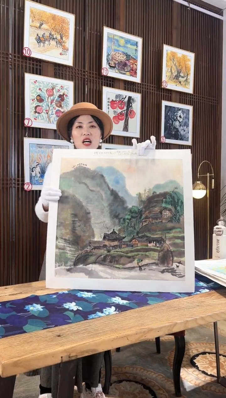 版画耿玉琨名章限量版画S