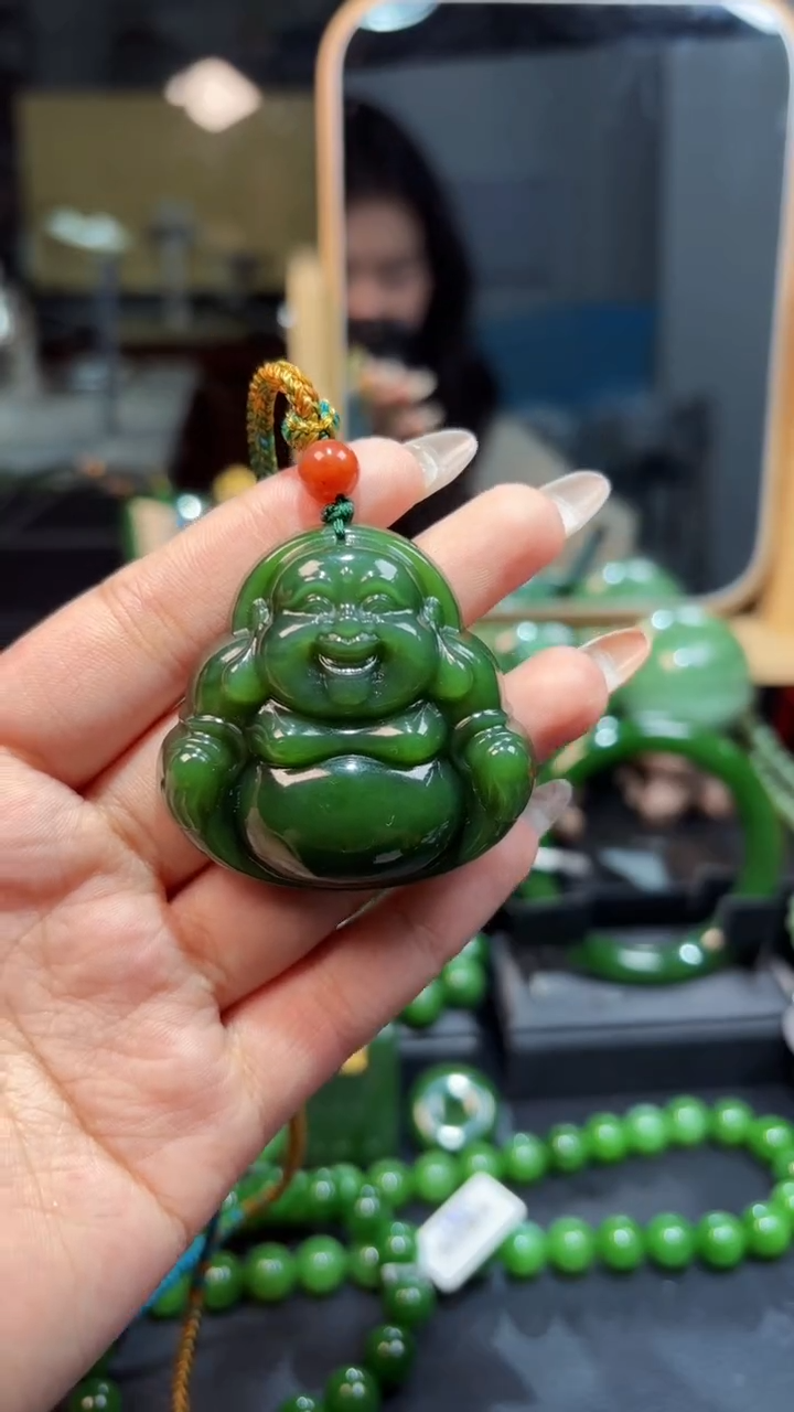 【闪购商品】和田玉（碧玉）颈饰未镶嵌1