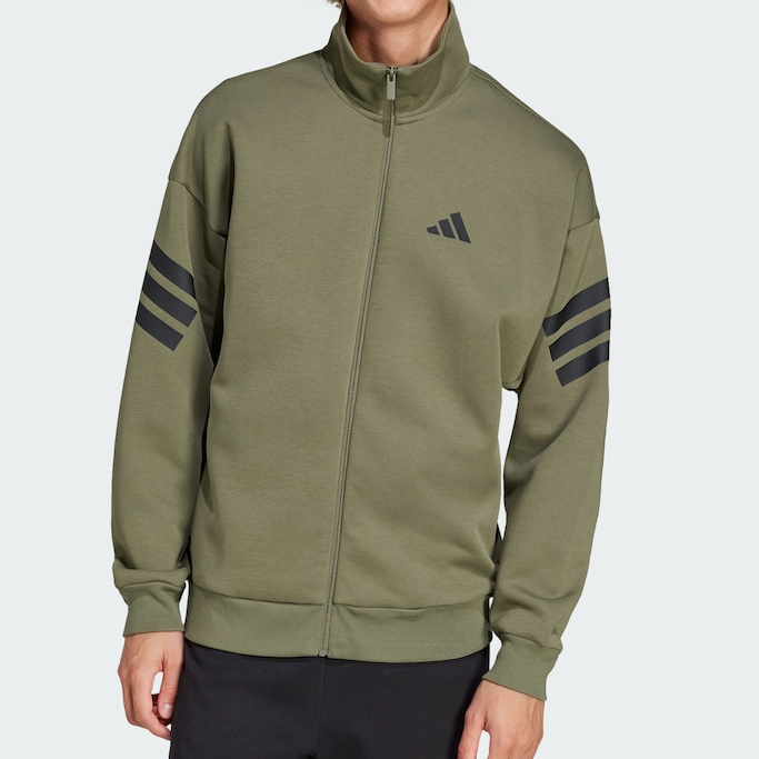 【创意谷AD专享】阿迪达斯2025春款男休闲潮流运动三条纹外套JD4887