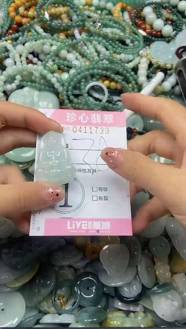 颈饰未镶嵌翡翠闪购0411733