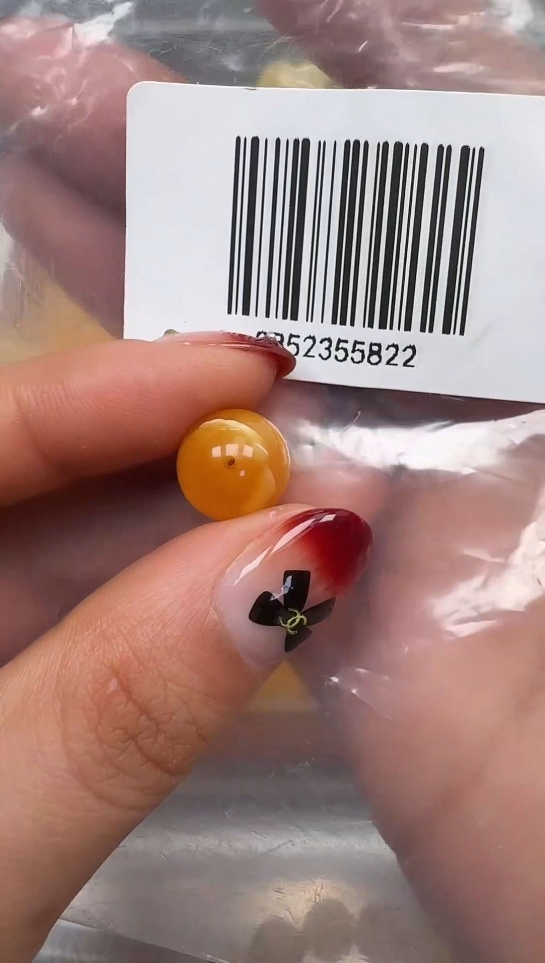 裸石琥珀未镶嵌如图微瑕