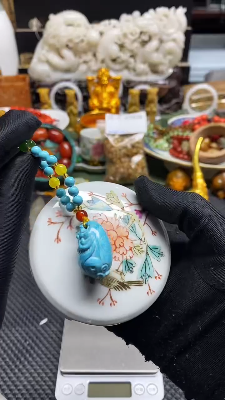 【闪购商品】瓷片瓷器瓷片摆件 1个