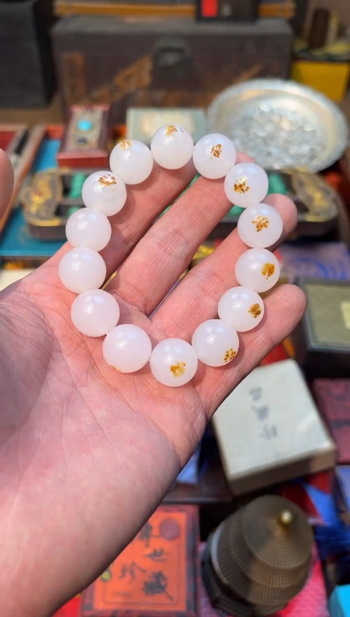 【闪购商品】和田玉手串未镶嵌64羊羊羊羊羊羊羊羊