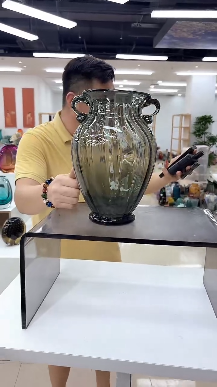 玻璃外贸尾货花瓶056