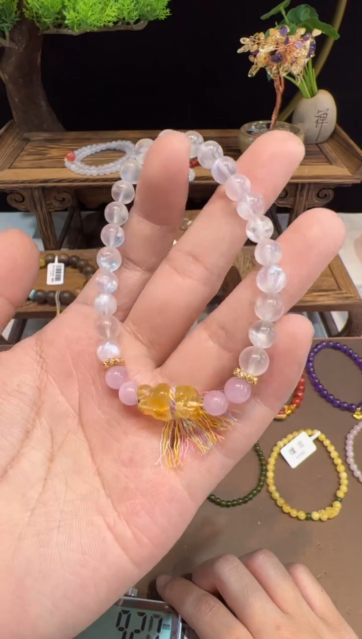 【闪购商品】长石手串未镶嵌@@手饰