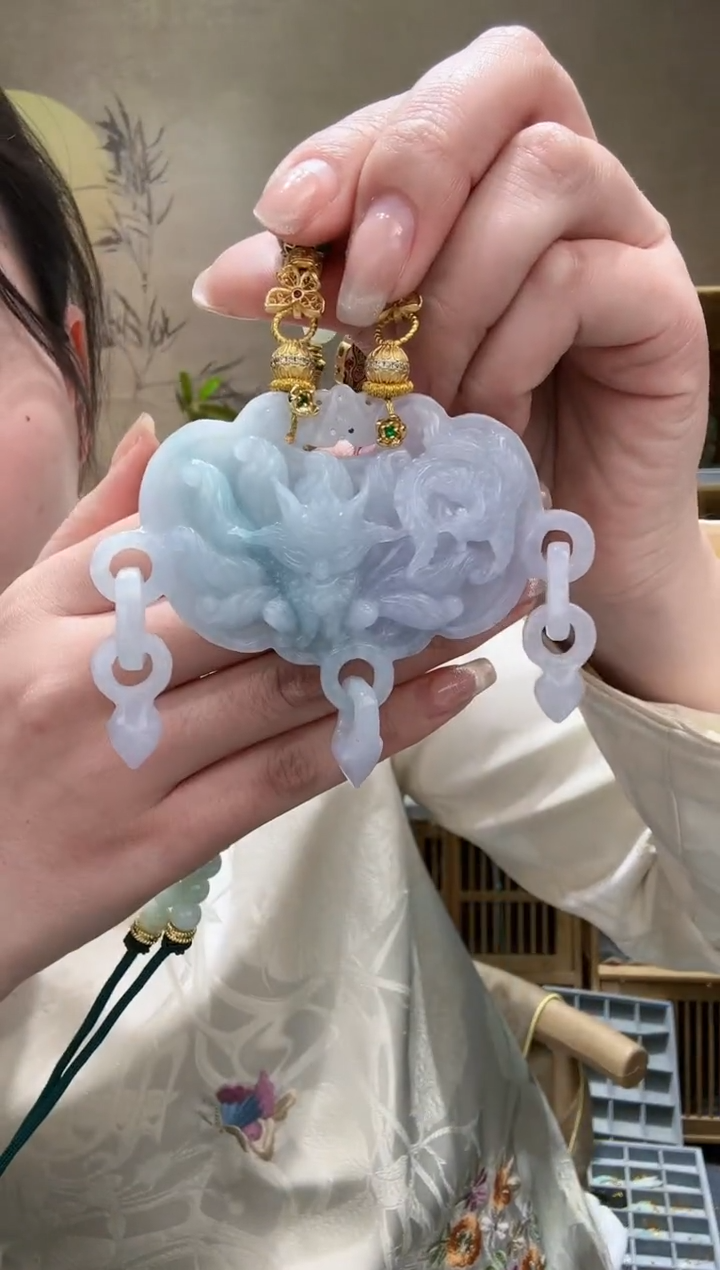 【闪购商品】翡翠颈饰未镶嵌吊坠