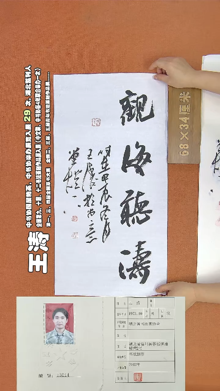 【闪购商品】书法310王涛书法作品