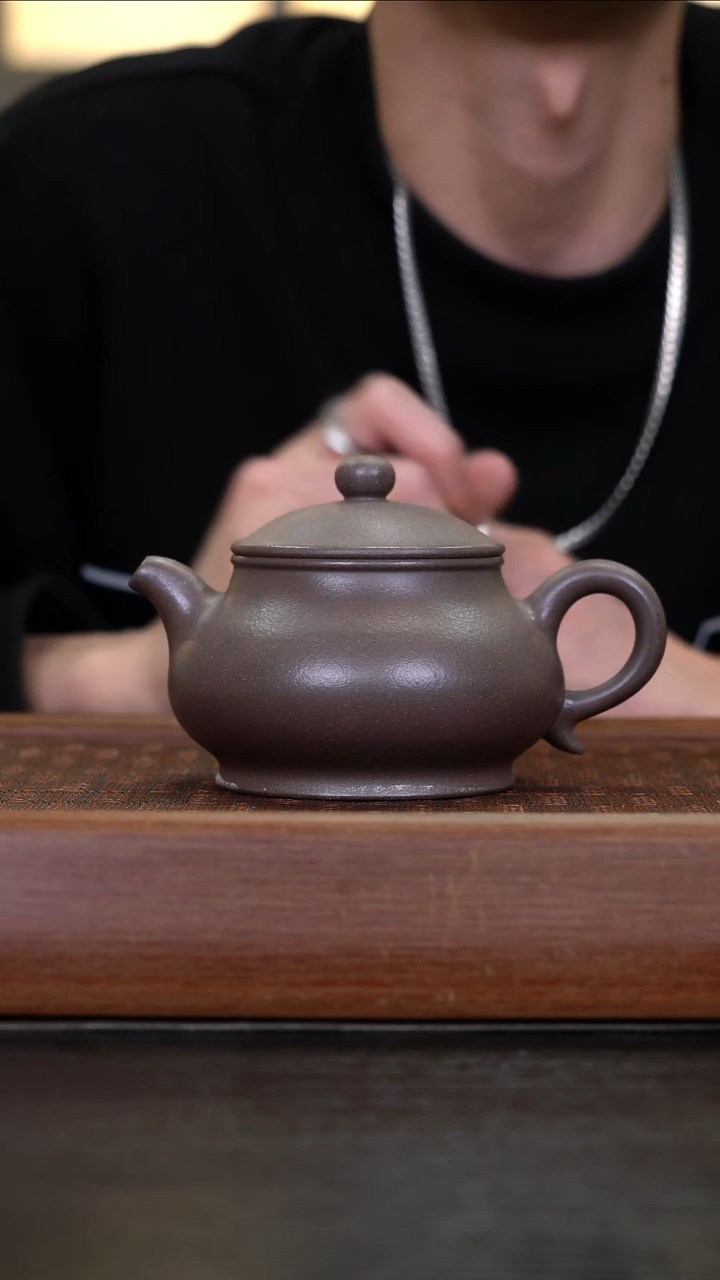 茶壶紫砂LZX   天青泥   潘壶     280cc