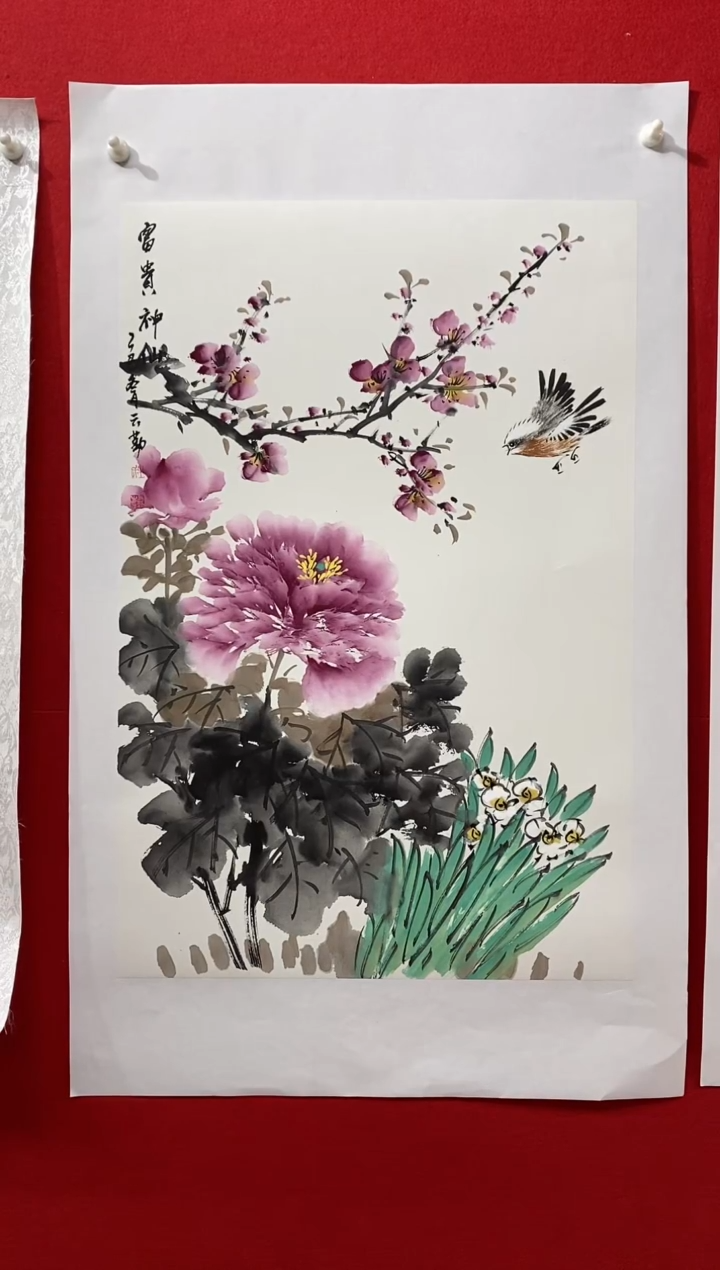 国画国画NYQ杰牛云勤老师作品