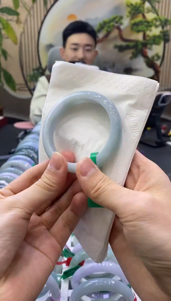 未镶嵌手镯翡翠9176