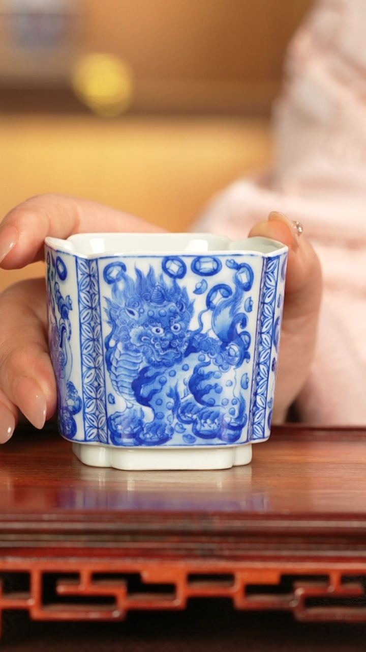 【闪购商品】杯子窑景德镇手工手绘陶瓷