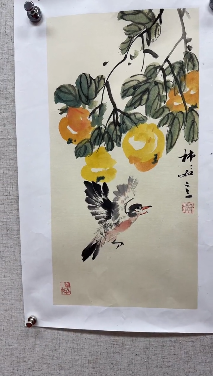 【闪购商品】国画一画庐美术馆王斌老师国画作品10-1