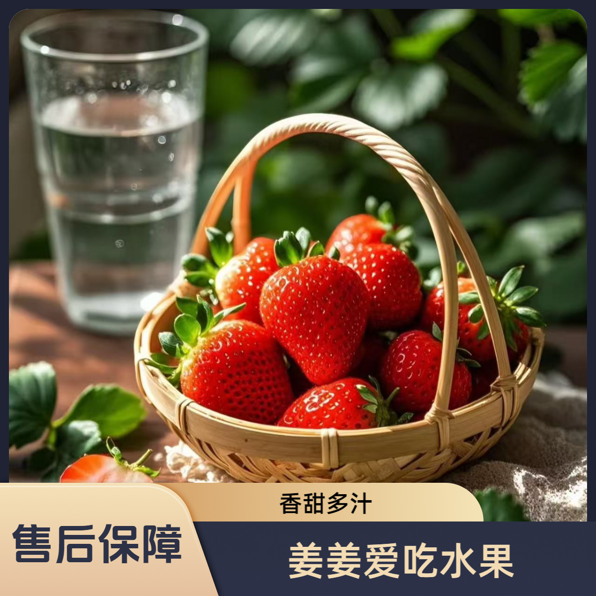 .【草莓】大板草莓   香味浓郁  净重2.4斤