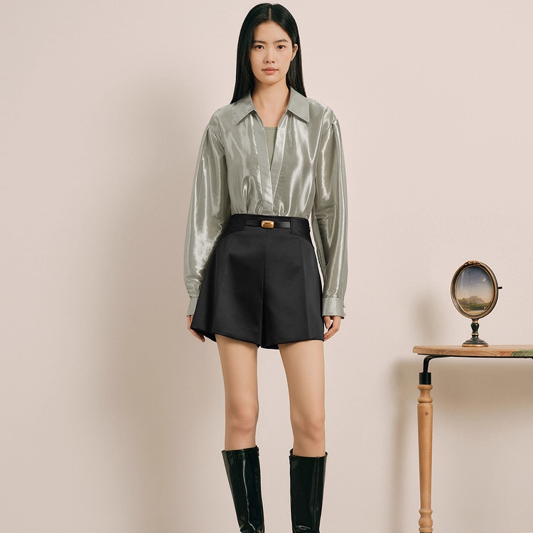 OBBLIGATO奥丽嘉朵2025早春新品女裤1C35120020