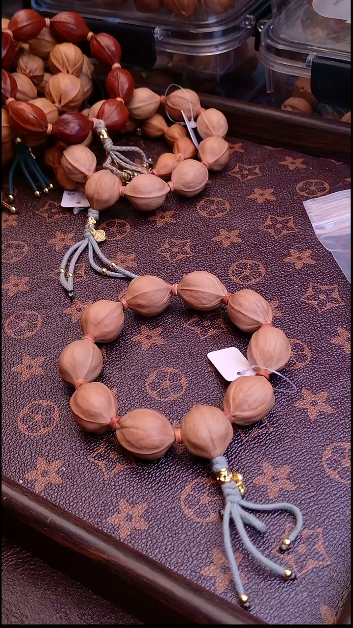 手串橄榄核2026精挑梅林铁核三花-带配套盘玩工具