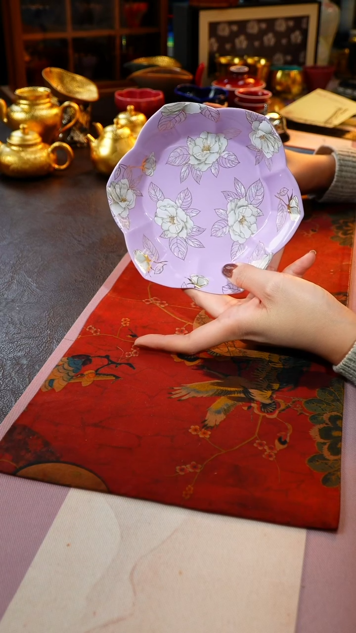 茶杯紫砂【宜景窑系列】壶承