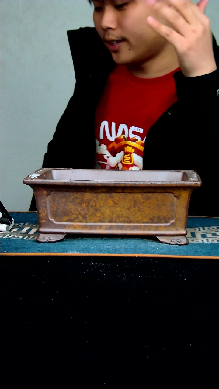 【闪购商品】紫砂花盆22*12.5*7.5内径紫砂花盆