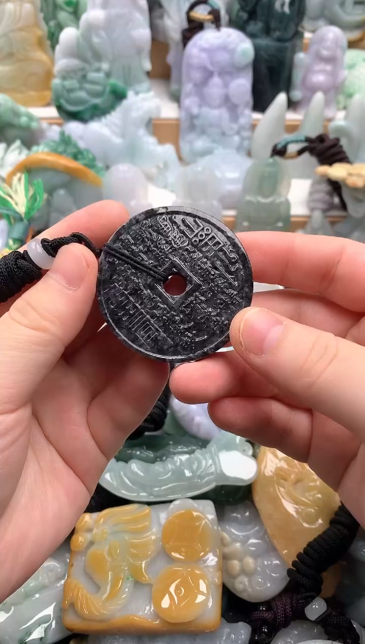 吊坠(不含链)未镶嵌翡翠1