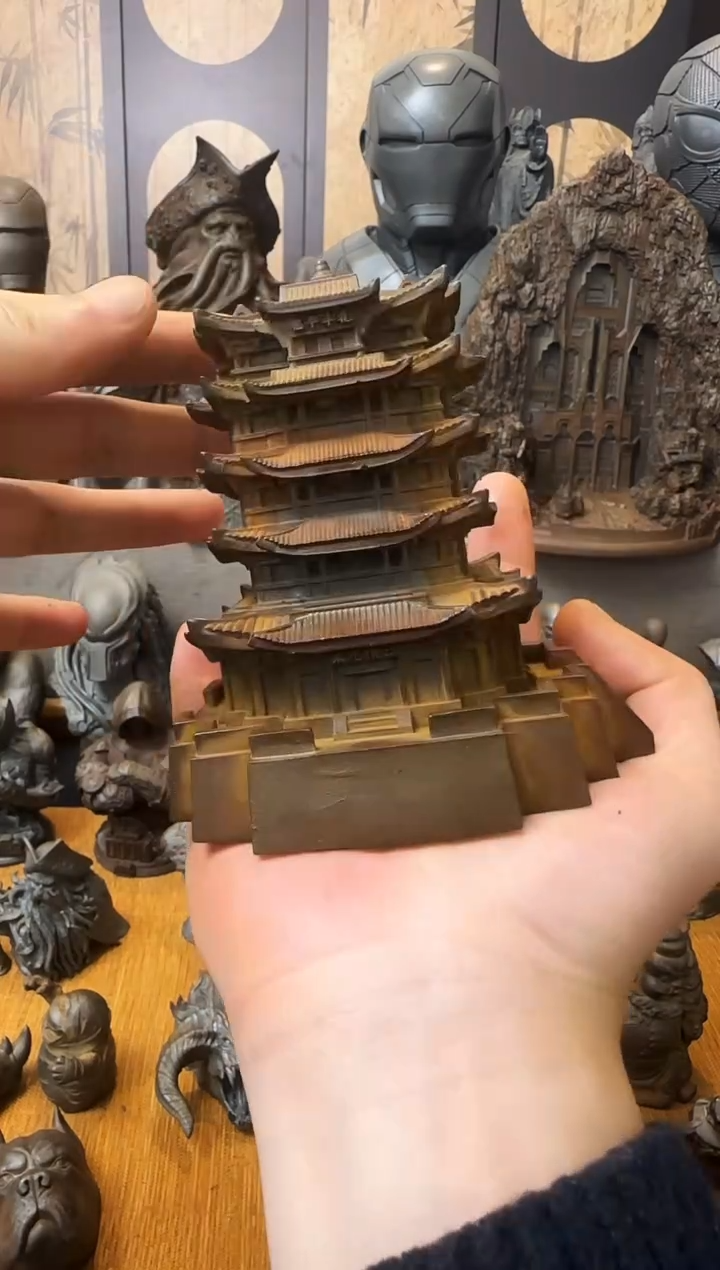 铁?实心铁艺---黄鹤楼