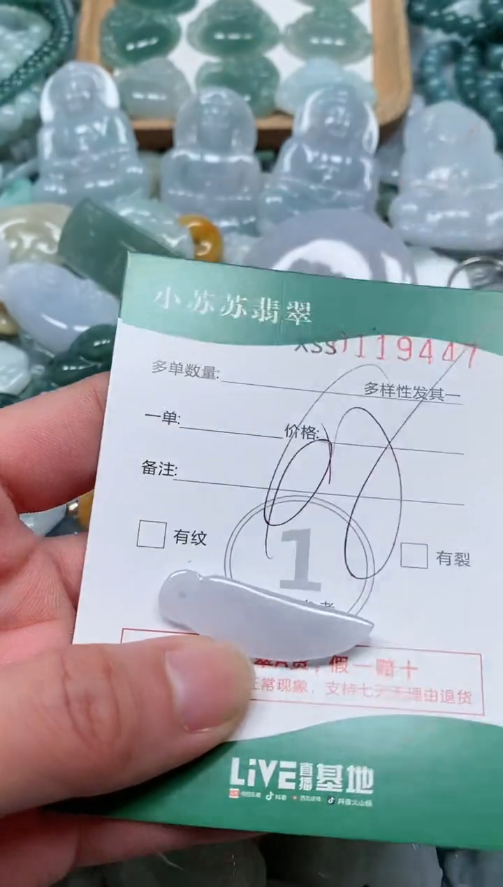 【闪购商品】翡翠颈饰未镶嵌闪购商品0119447