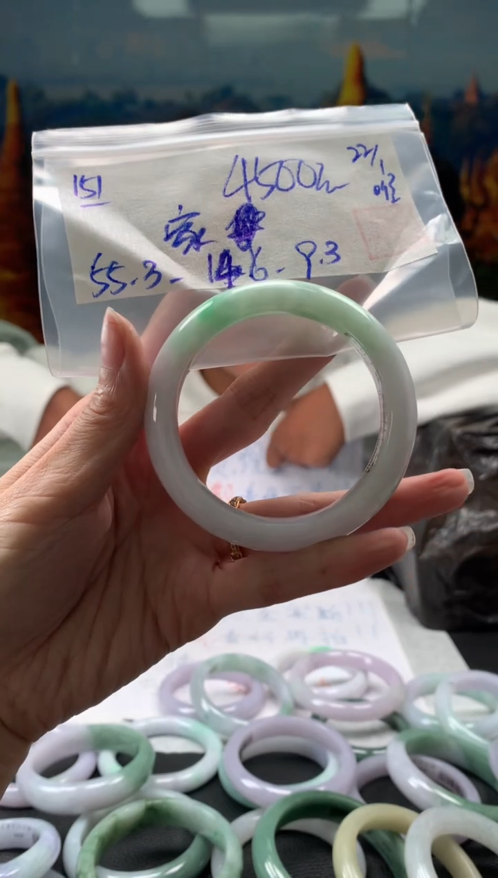 【闪购商品】翡翠手镯未镶嵌翡翠手镯 下单联系小耳机#151
