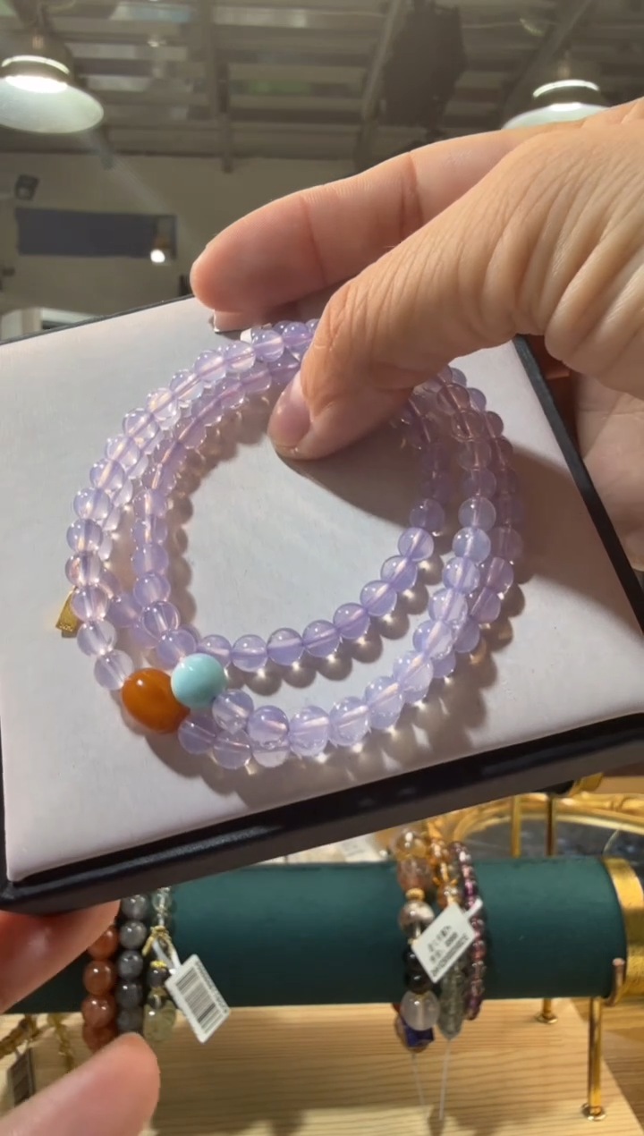 未镶嵌手链水晶优0987 约4mm