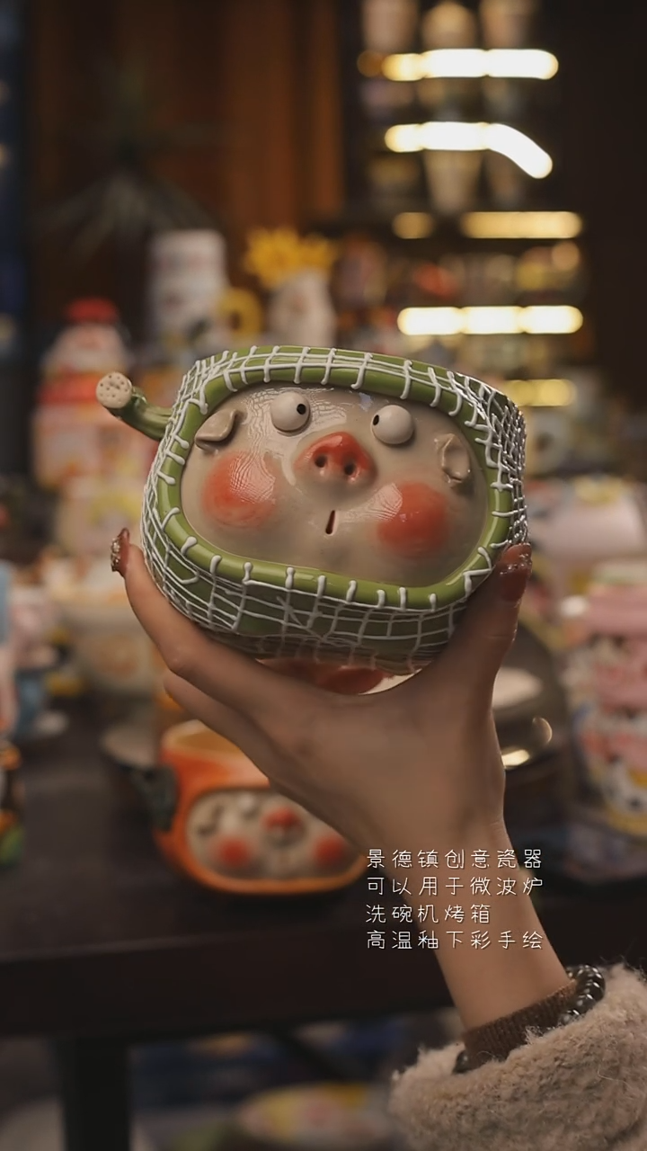 景德镇釉下彩绘设计师款式陶瓷