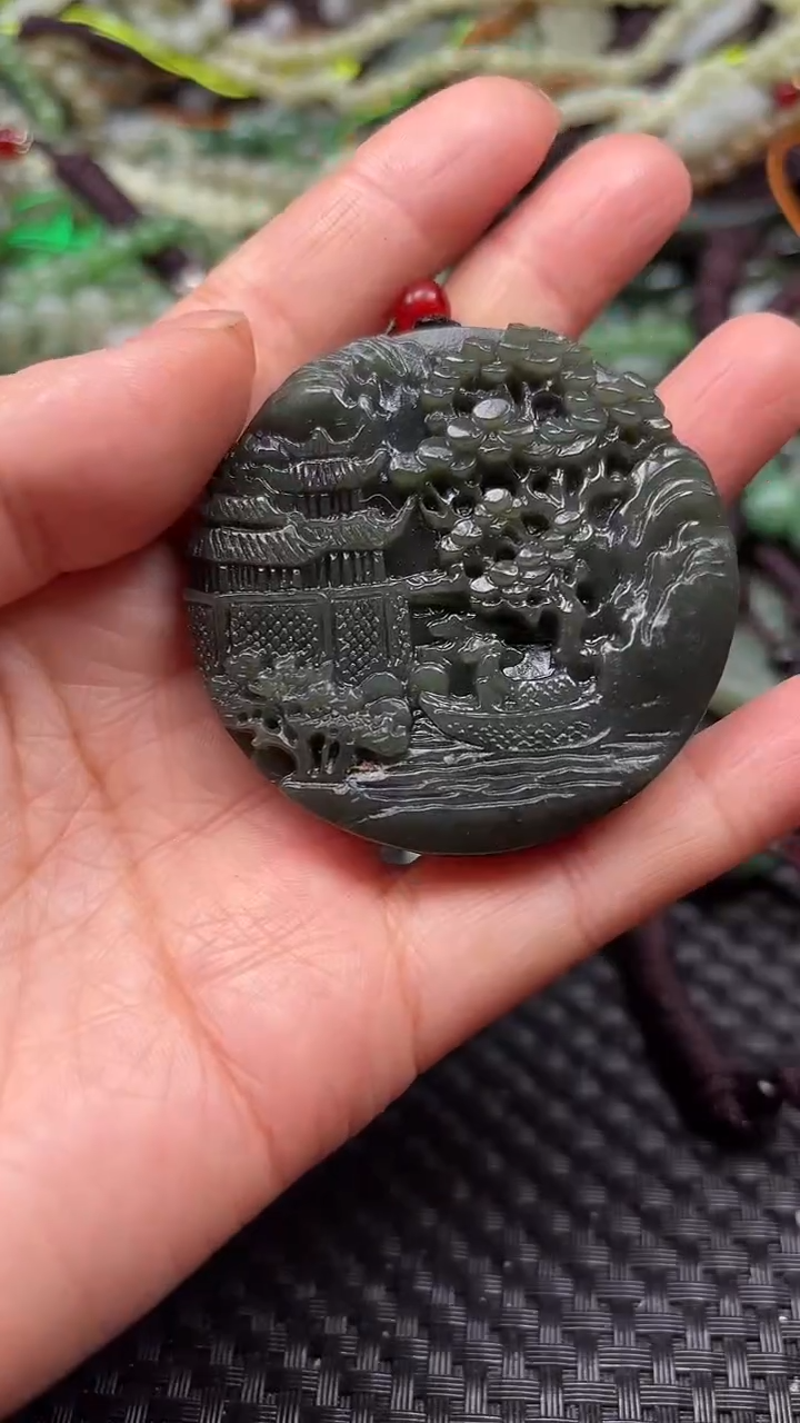 【闪购商品】和田玉颈饰未镶嵌.