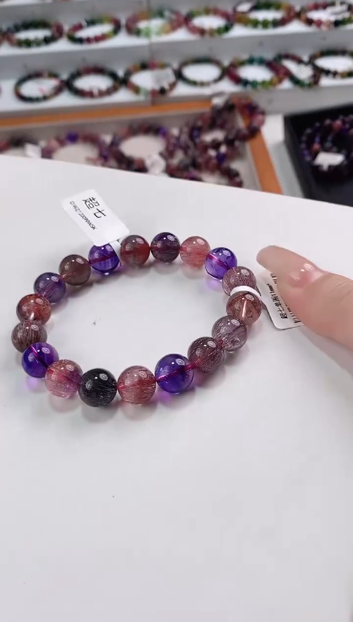 【闪购商品】水晶超七单圈11*未镶嵌多人多样性发其一