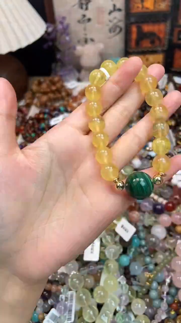 未镶嵌手链萤石334