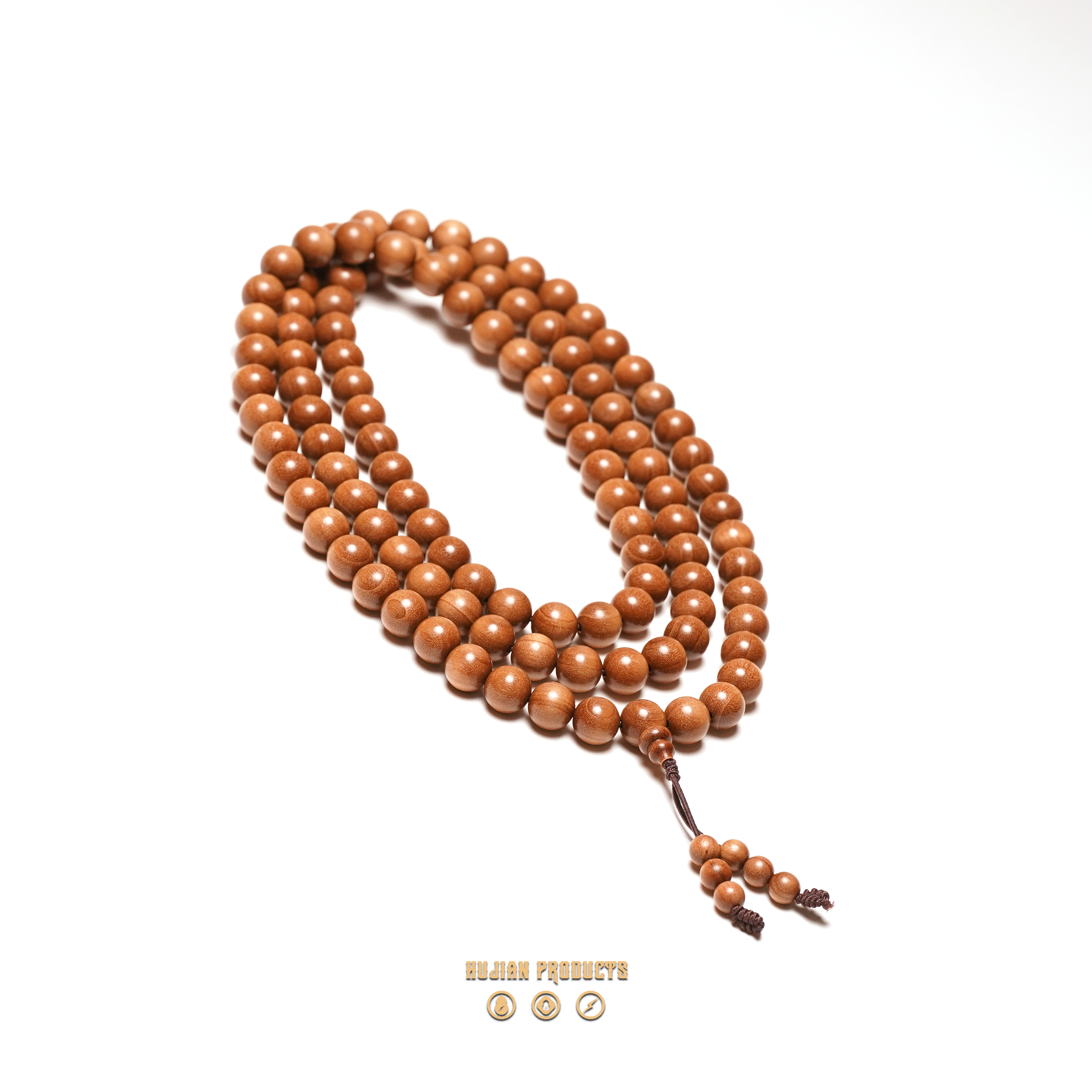 老山檀圆珠108 （多尺寸）正区迈索尔 双百年系列 葫见HUJIAN出品