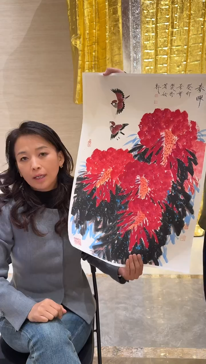 国画炳山艺术--崔老师作品 