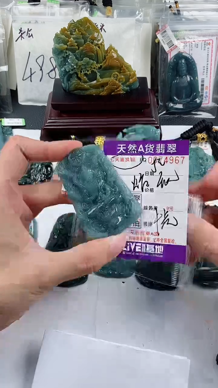 【闪购商品】翡翠颈饰未镶嵌             