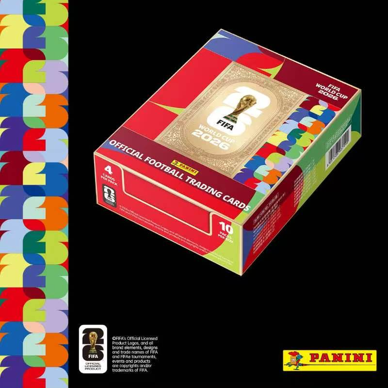 点盒/刺盒【卡游联手PANINI】FIFA2026™世界杯足球收藏卡