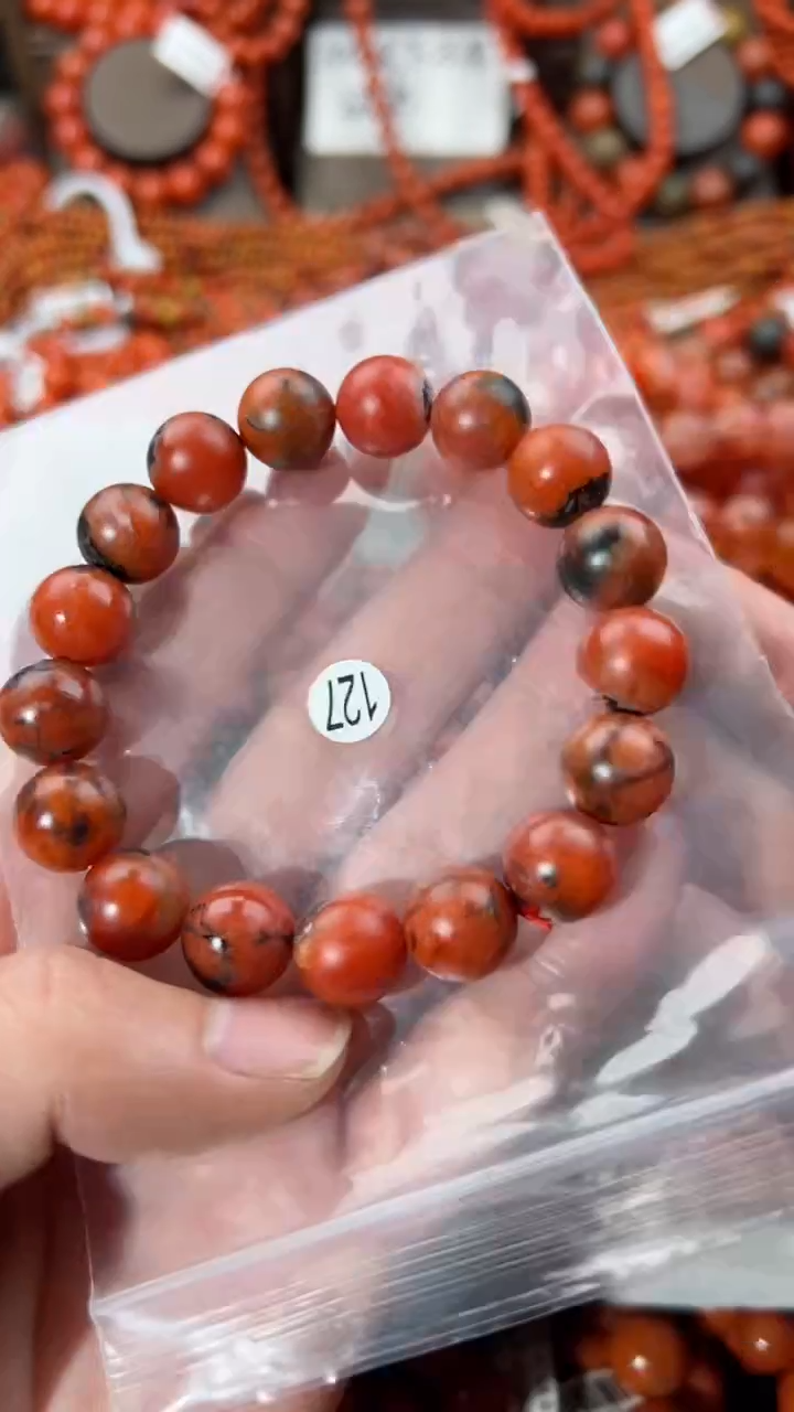 【闪购商品】南红玛瑙手串未镶嵌12