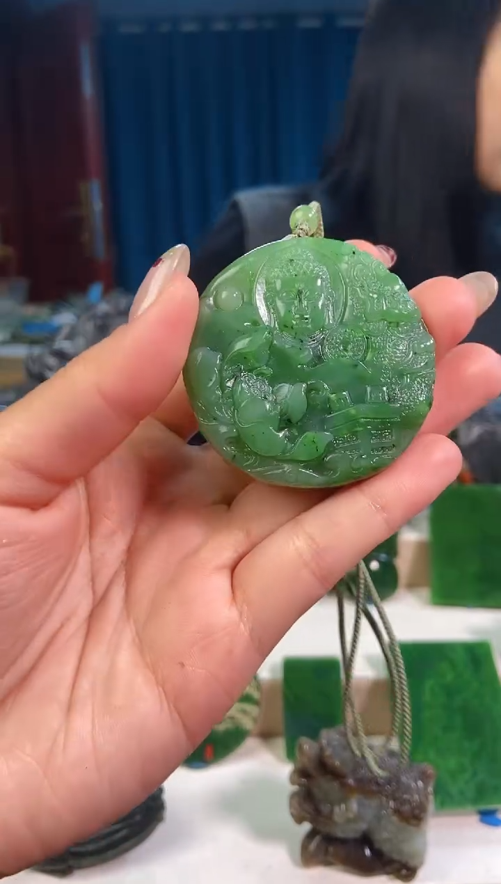 【闪购商品】和田玉挂件未镶嵌1