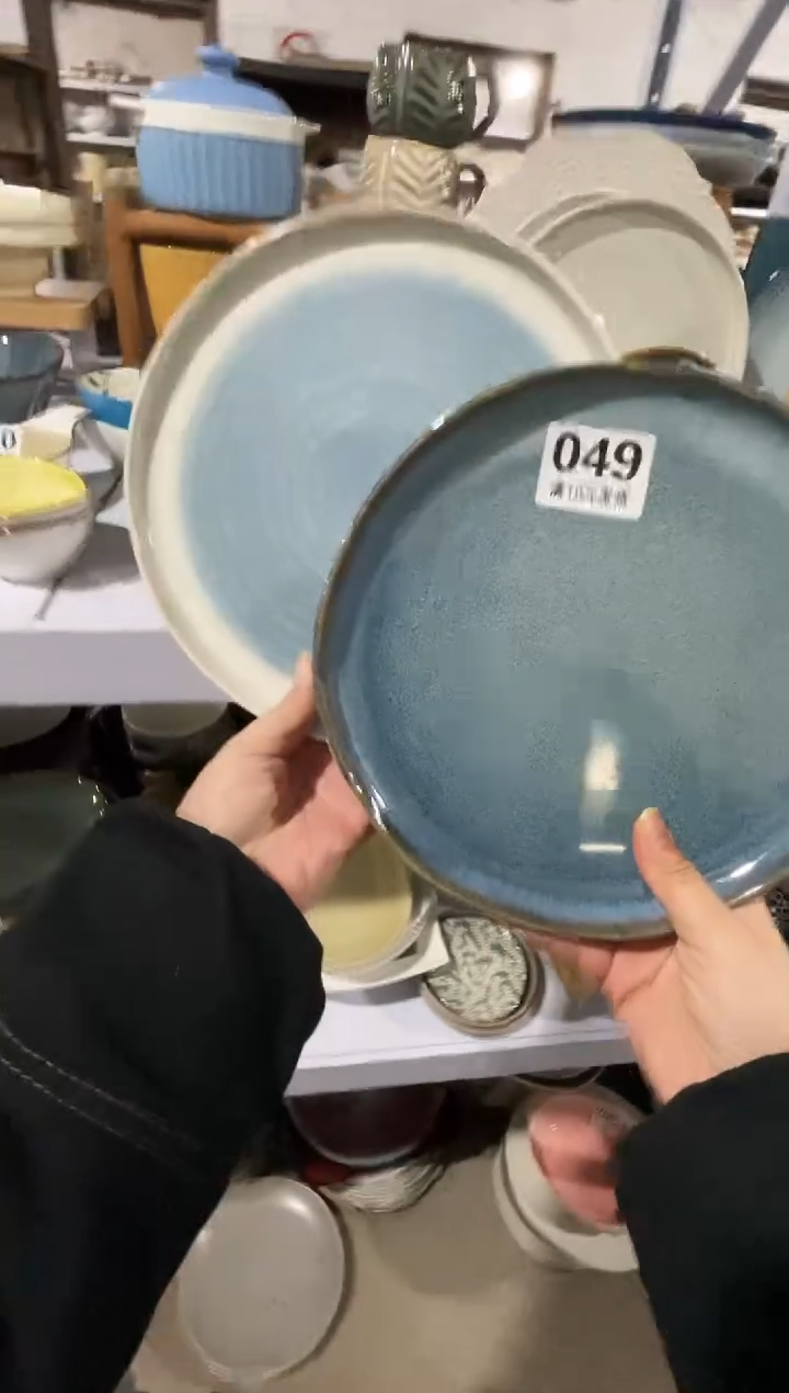 【闪购商品】碗微瑕（2件套）642+049盘子