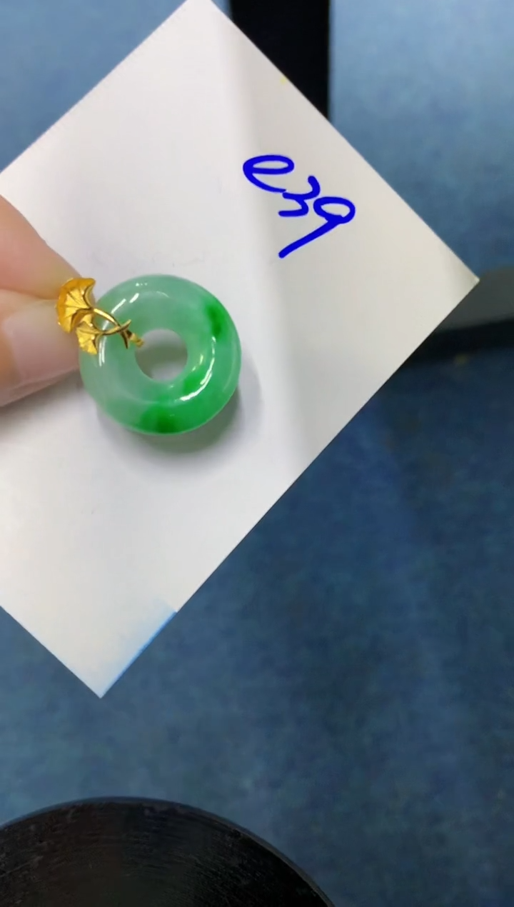 【闪购商品】翡翠颈饰18K金镶嵌000000000