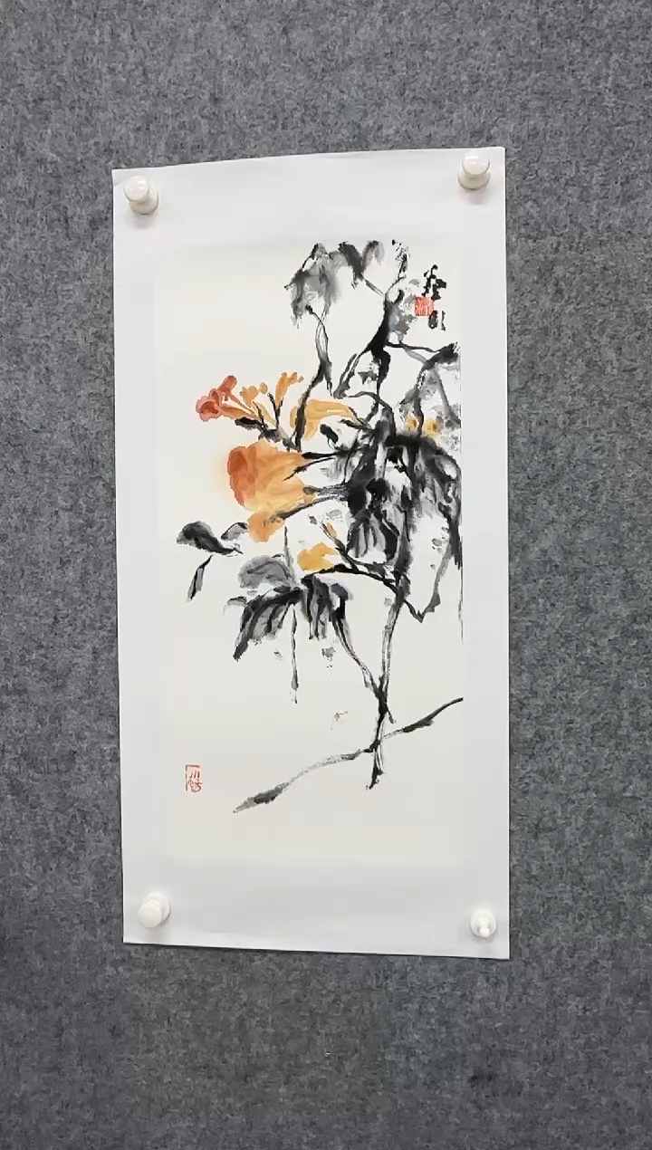 国画DH-LYC老师绘画作品