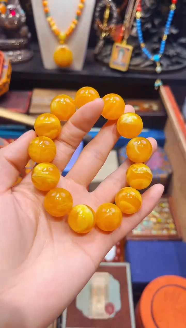 【闪购商品】蜜蜡裸石未镶嵌欣妹专属精选链接b201200