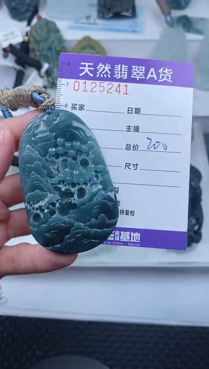 【闪购商品】翡翠颈饰未镶嵌       241