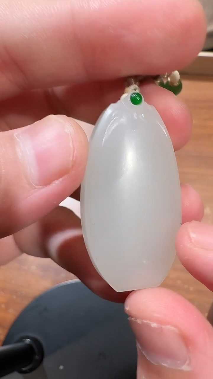 【闪购商品】和田玉吊坠未镶嵌1398平安牌