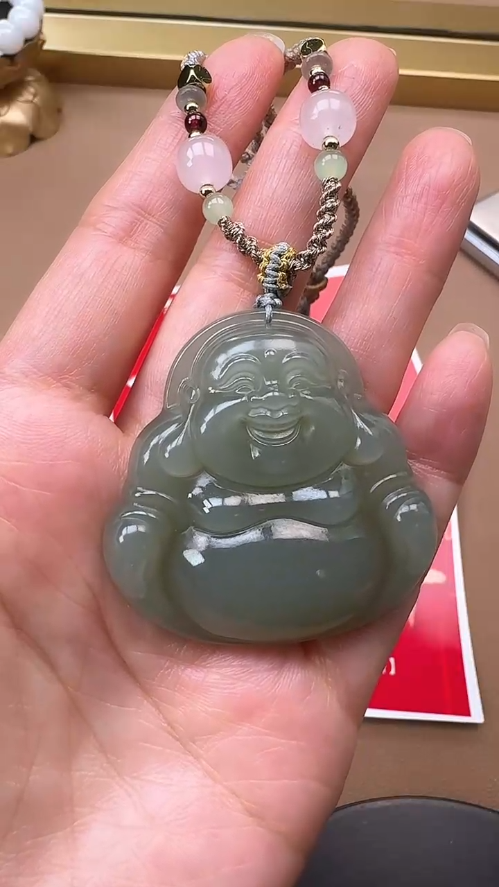 【闪购商品】和田玉吊坠未镶嵌1278晴水佛公