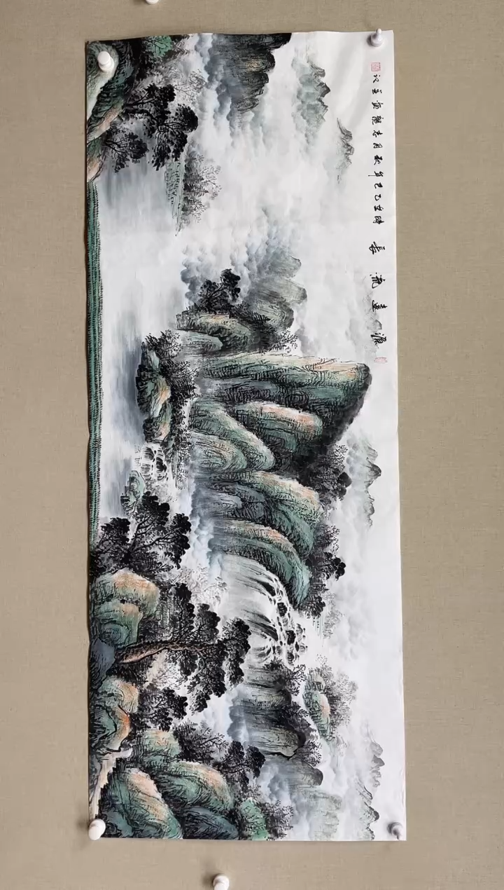 国画180*68 杨志龙杨志龙杨志龙杨志龙杨志龙