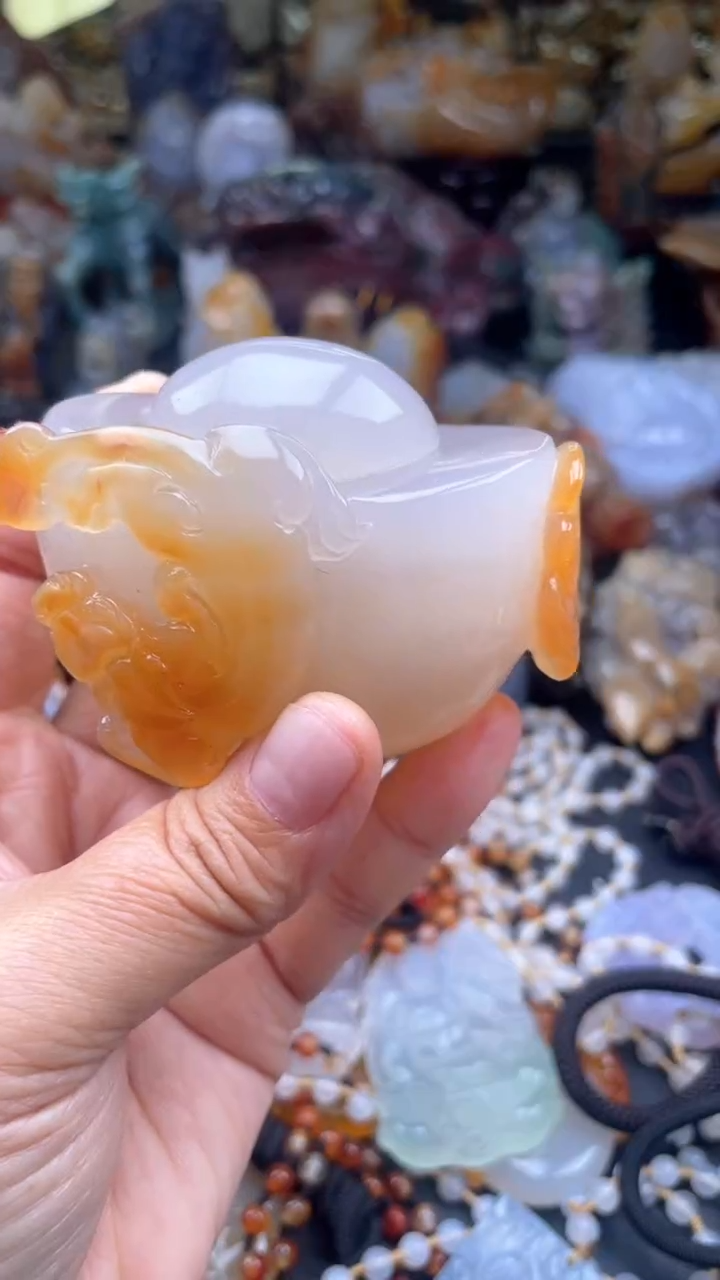 【闪购商品】玛瑙/玉髓颈饰未镶嵌AA